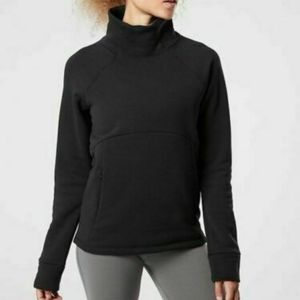 Athleta NWT Polartech Funnel Tech - XXS Black